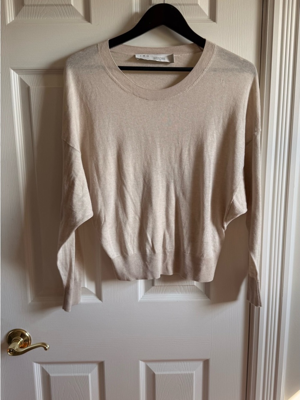 IRO Cream Crewneck Sweater
